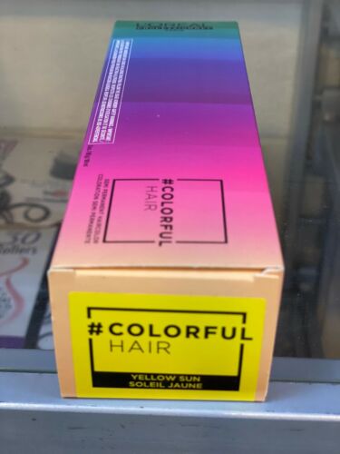 Loreal Colorful Semi-Permanent / Haircolor, 3 oz - Yellow Sun fs