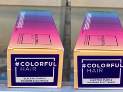 Loreal Colorful Semi-Permanent Haircolor 3 oz Electric Purple (pack of 2)