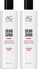 AG Hair Colour Savour Sulfate-Free Shampoo 10 oz.(pack of 2)
