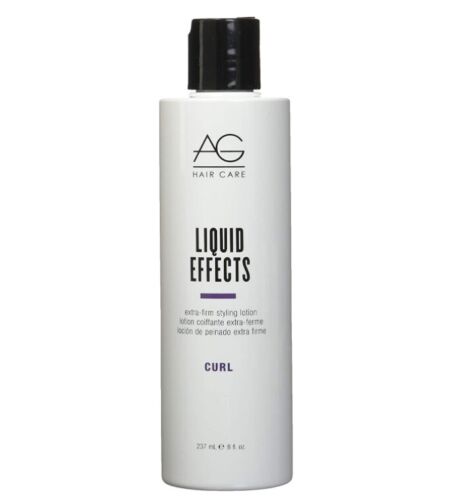 AG Hair Curl / Liquid Effects Extra - Firm Styling Lotion 8 oz pure