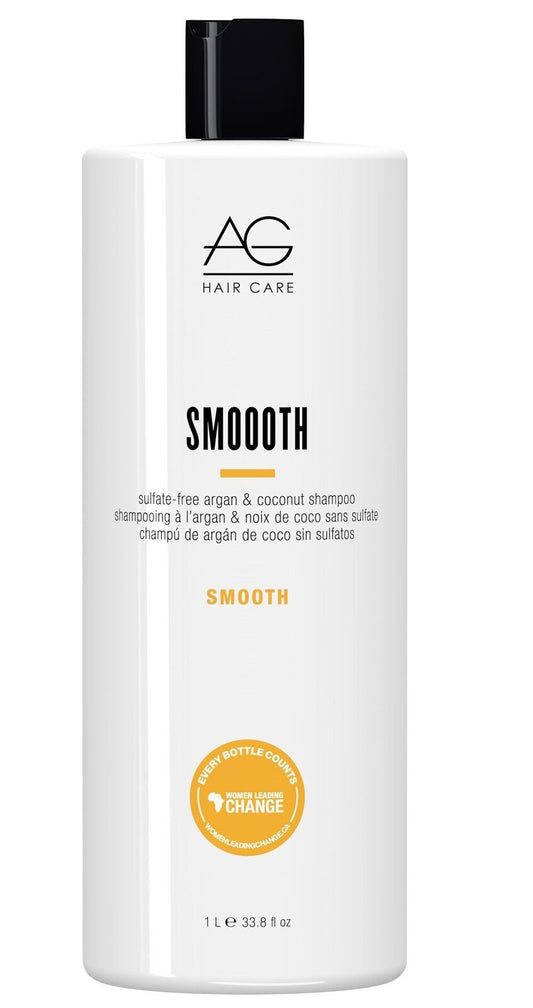AG Hair Smooth / Sulfate Free Argan & Coconut - Shampoo 33.8 oz pure
