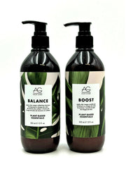 AG Hair Balance Apple Cider Vinegar Shampoo and Boost Conditioner 12 oz Duo sv