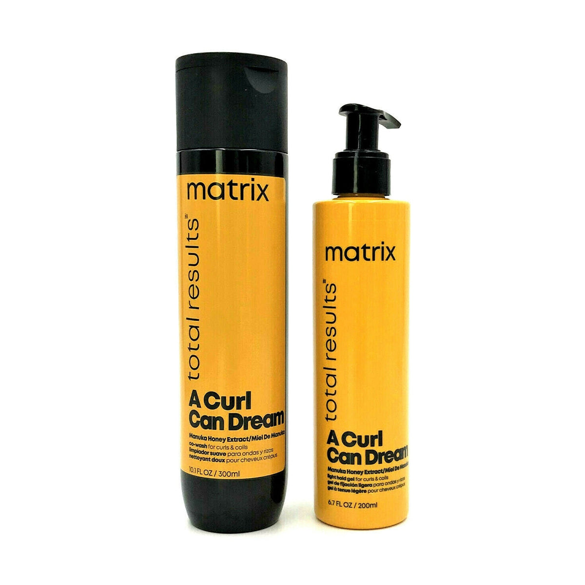 Matrix Total Results / A Curl Can Dream - Co-Wash 10.1 oz & Light Hold Gel 6.7 oz