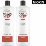 Nioxin System 4 Cleanser & Scalp Therapy Liter duo 33.8 oz DUO NEW
