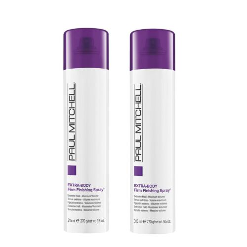 2-pack Paul Mitchell Extra Body Firm Finishing Spray 9.5 oz