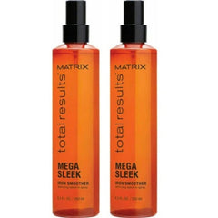 Matrix Total Results Mega Sleek Iron Smoother Spray 8.5 oz( Pack of 2) pure