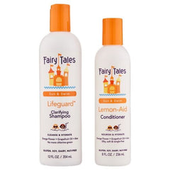 Fairy Tales Lifeguard Clarifying Shampoo 12 oz & Lemon-Aid Conditioner 8 oz Duo pure