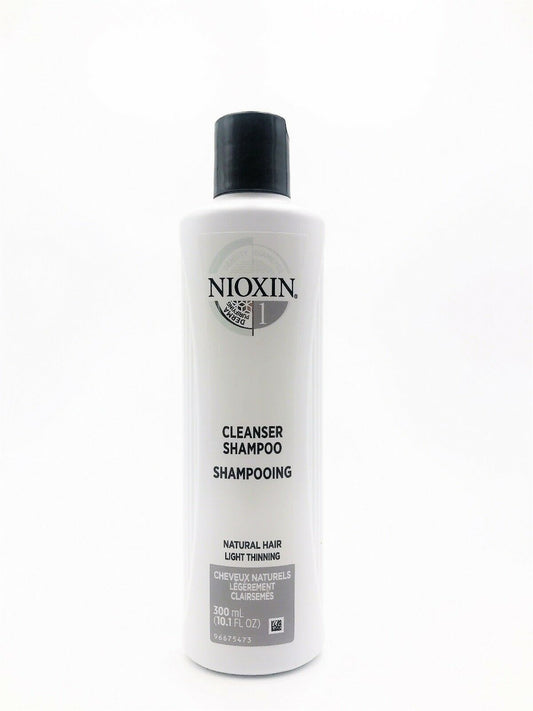 10.1 oz Nioxin System 1 Cleanser Shampoo new package pure