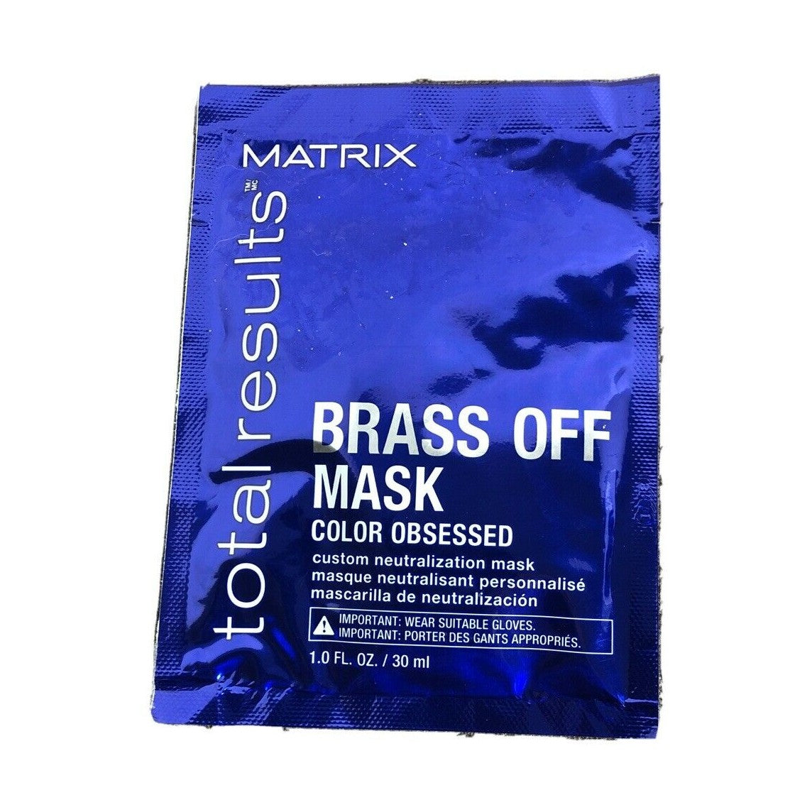 Matrix Brass Off Color Depositing Neutralization / Hair Mask, 1 oz travel fs