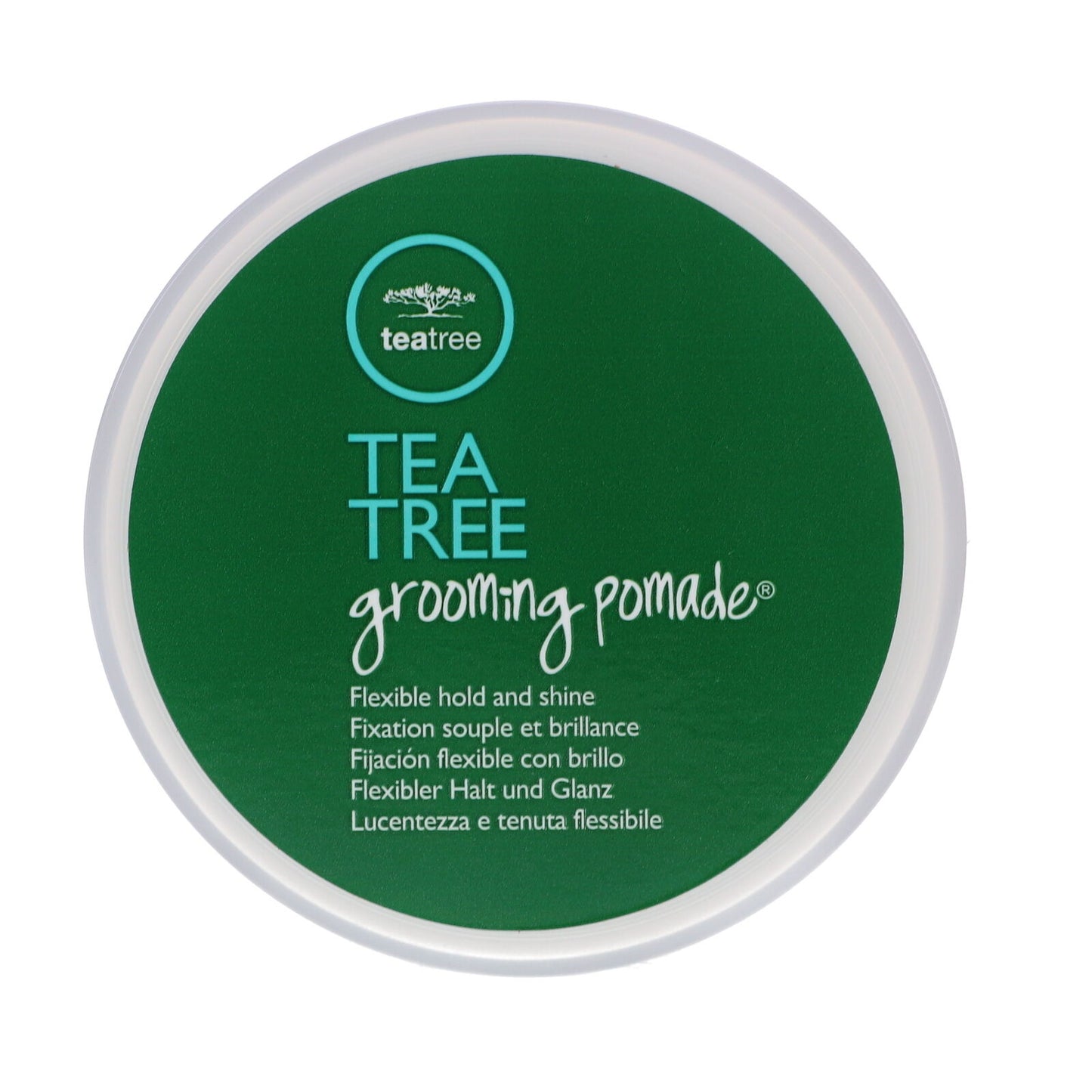 Paul Mitchell Tea Tree Grooming Pomade 3 oz with flexible hold and shine