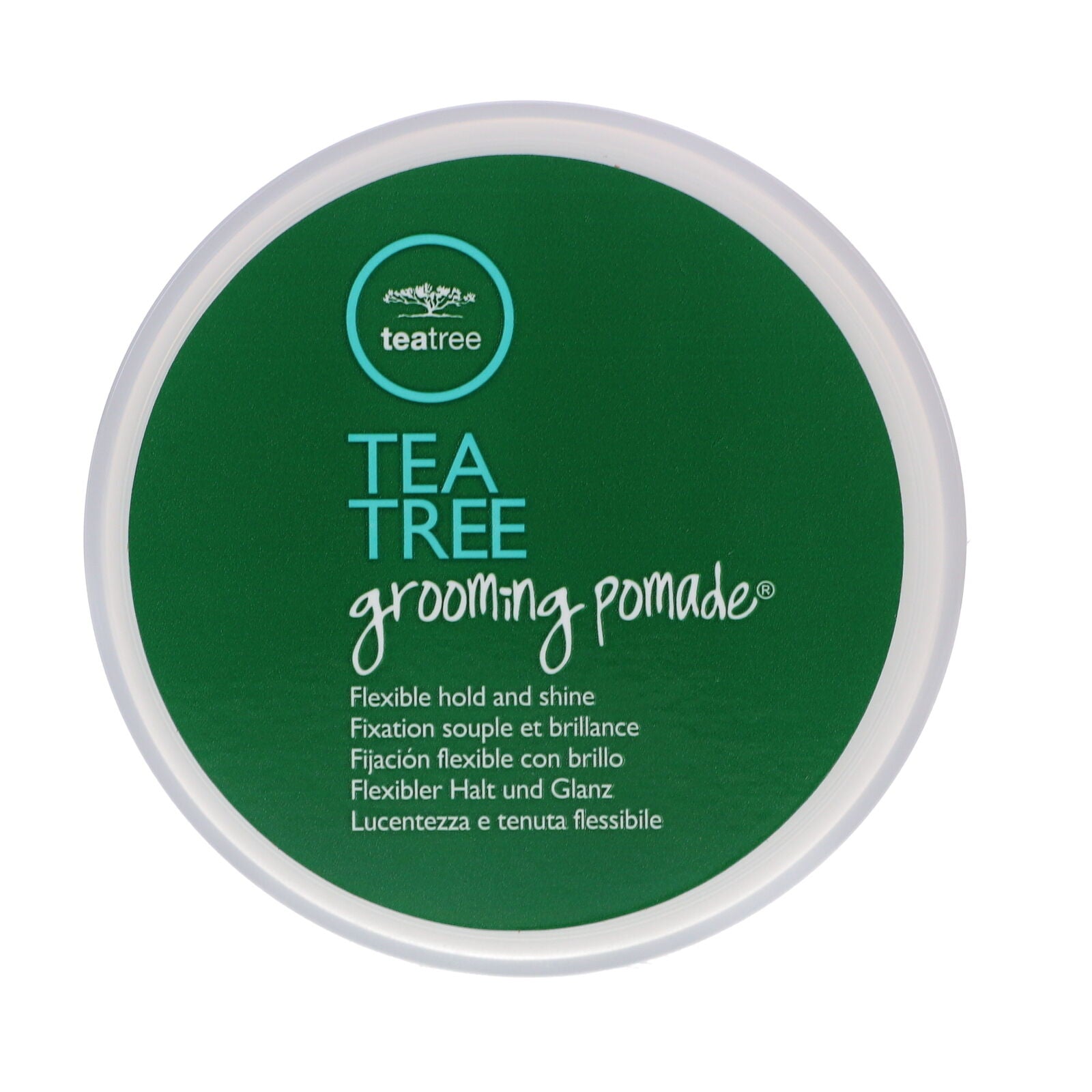 Paul Mitchell Tea Tree Grooming Pomade 3 oz with flexible hold and shine