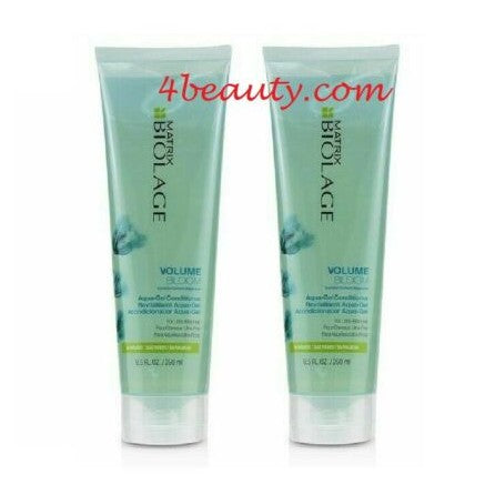 2 pack - Matrix Biolage /Volume bloom Aqua-Gel Conditioner 8.5 oz