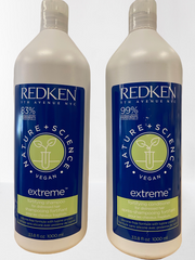 Redken Nature Science Extreme Fortifying Shampoo & Conditioner 33oz Duo sale pure