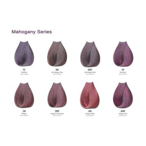 Satin hair color 6MV Mahongany Violet: 3 oz sale