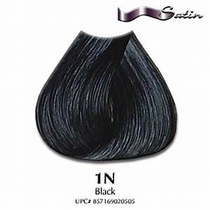 2 Pack - Satin hair color Nutural 1N / Black Cover Gray 3 oz ✔️