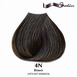 Satin hair color Nutural 4N Brown Cover Gray: 3 oz pure