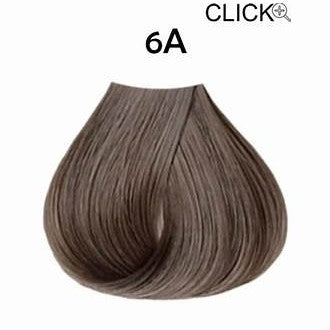 Satin hair color 6A Dark Ash Blonde 3 oz pure