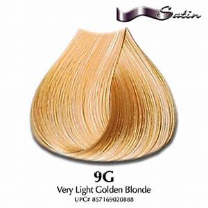 Satin hair color 9G Very Light Golden Blonde: 3oz