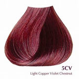 Satin hair color 6CV Dark Copper Violet Brown *