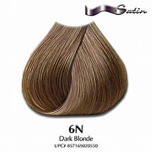 Satin hair color Nutural 6N Dark Blonde Cover Gray 3 oz