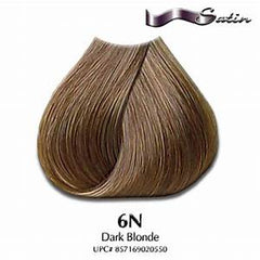 Satin hair color Nutural 6N Dark Blonde Cover Gray 3 oz